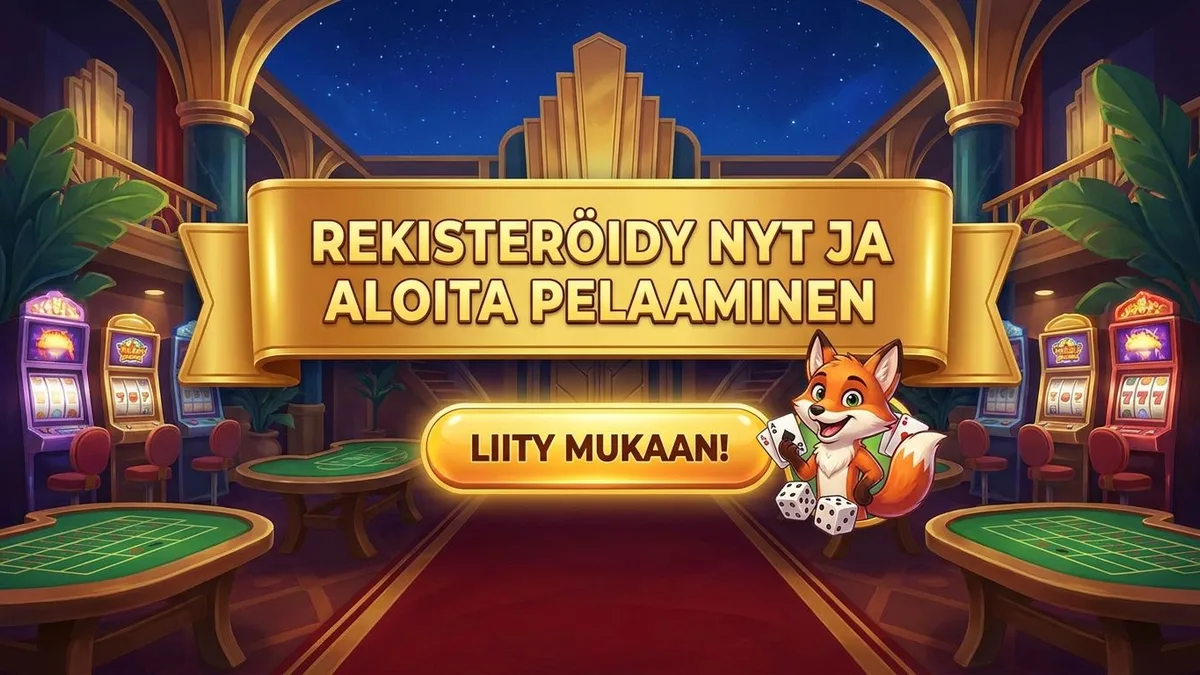 Rekisteröidy bonuksella
